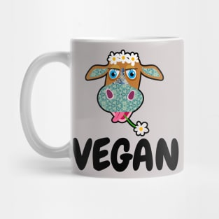 Vegan graphics top Mug